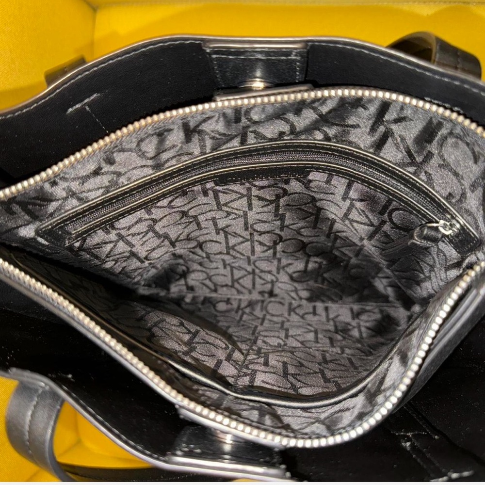 Calvin Klein Leather Multiple Compartment Bag - image 6